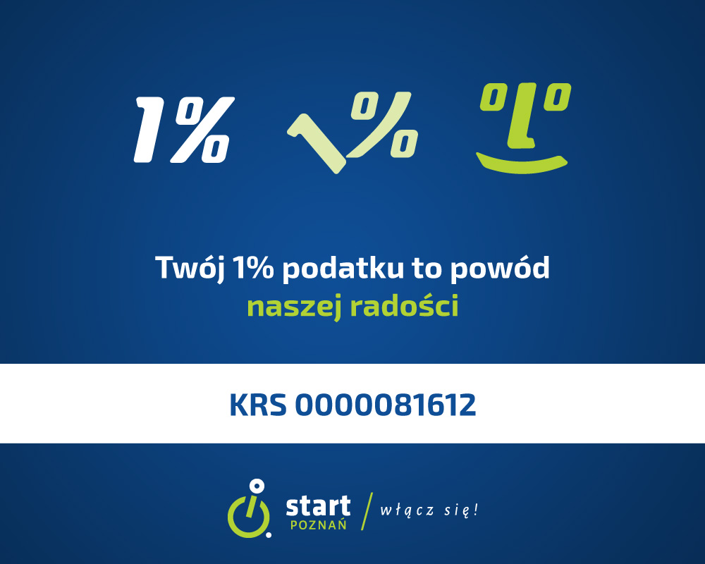 Odliczenie 1% od podatku 3 - Start Poznań