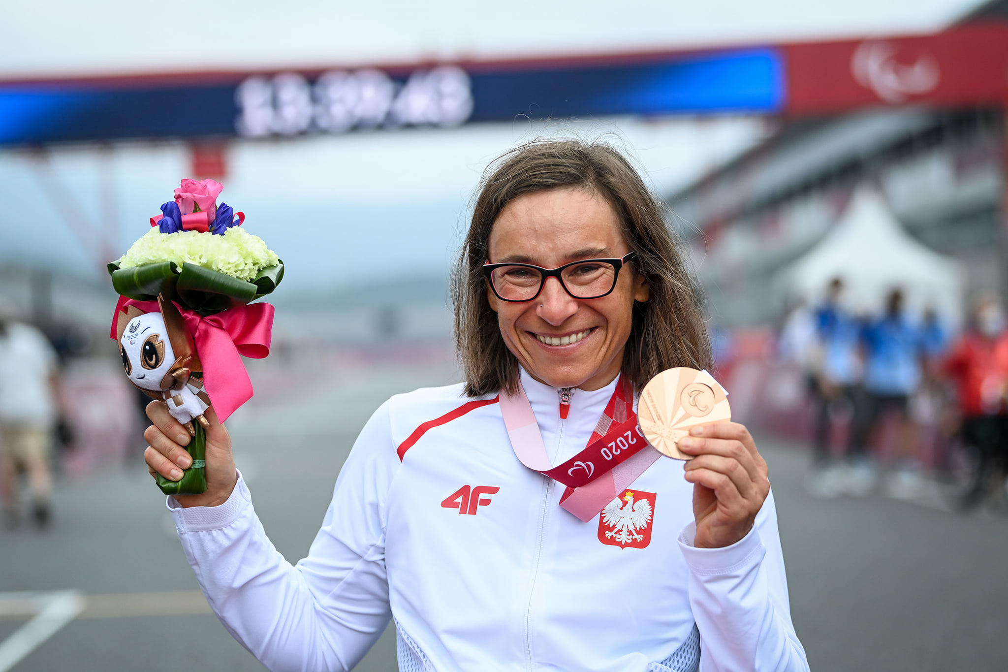 Renata Kałuża już z brązowym medalem 1 - Start Poznań