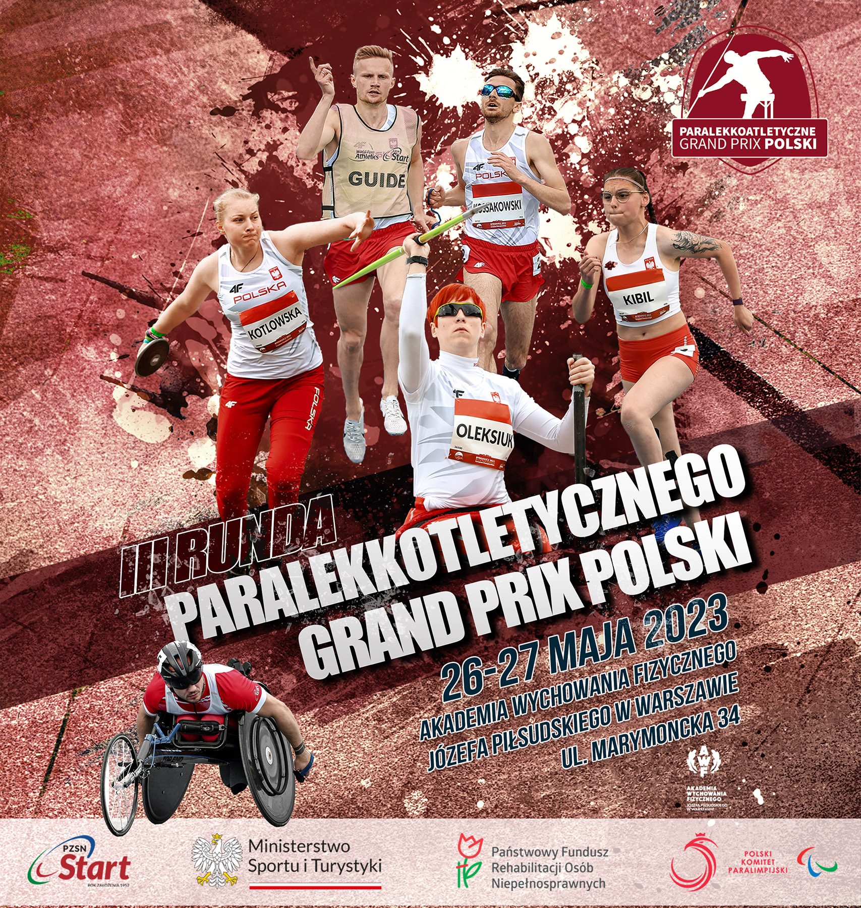 KRÓLOWA SPORTU W WARSZAWIE Lekkoatletyka 1 - Start Poznań